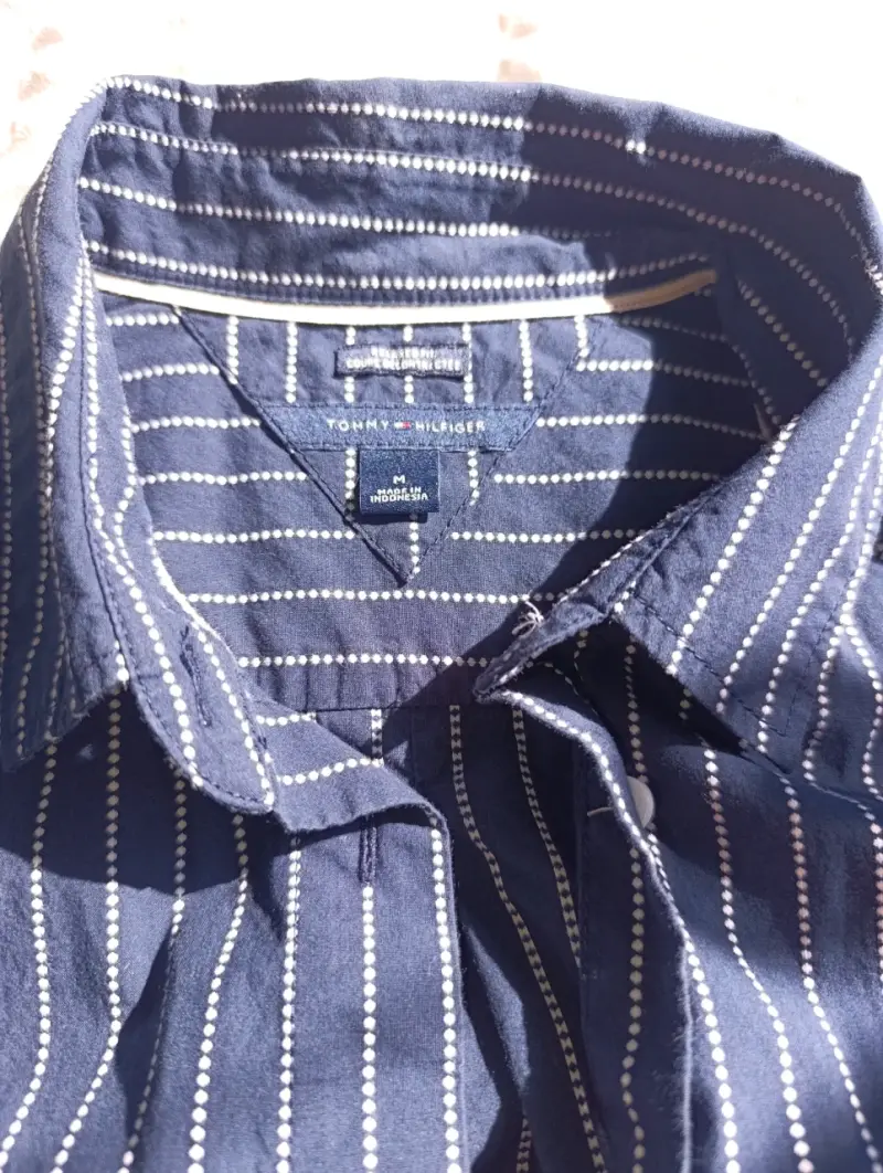 Blusa de rayas azul para mujer Tommy Hilfiger - 6