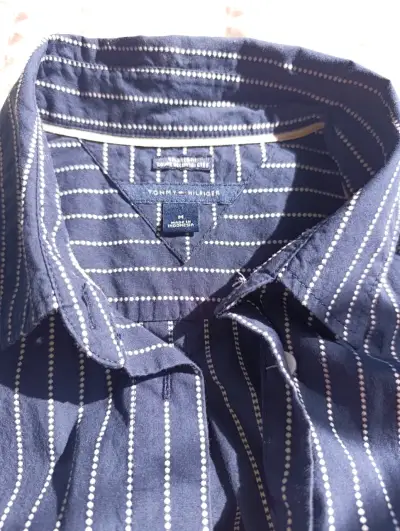 Blusa de rayas azul para mujer Tommy Hilfiger - miniatura 6