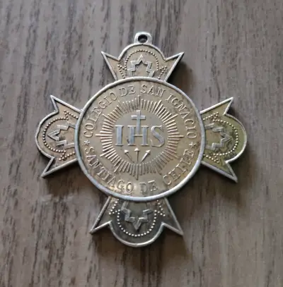 Medalla Colegio de San Ignacio Santiago de Chile - miniatura 3