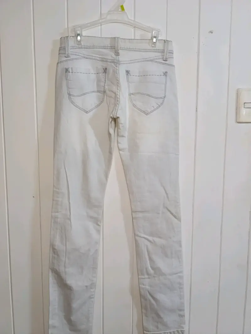 Jeans color tisa para mujer en buen estado - 3