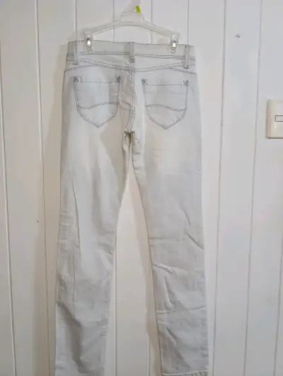 Jeans color tisa para mujer en buen estado - miniatura 3