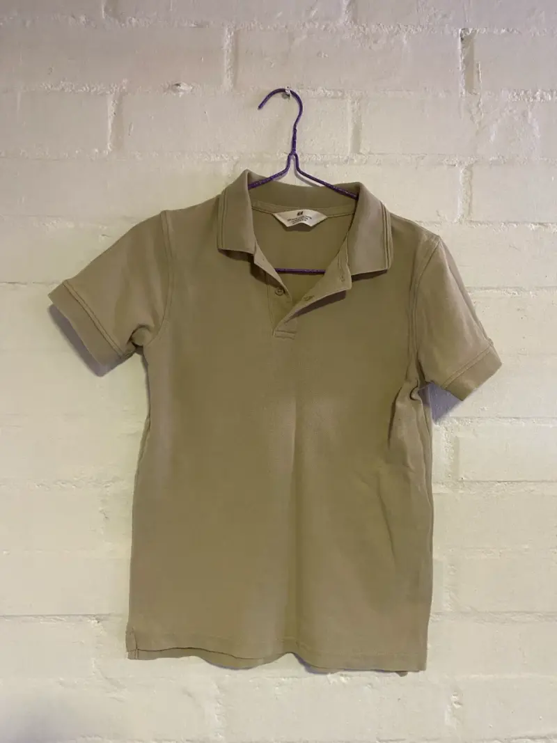 Polera Beige H&M 9/10y - 1