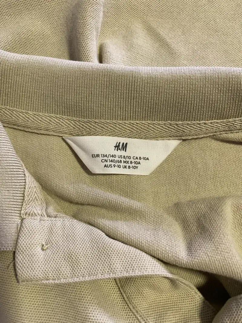 Polera Beige H&M 9/10y - 3