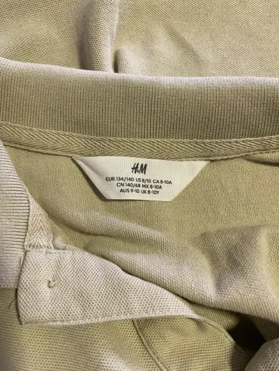 Polera Beige H&M 9/10y - miniatura 3