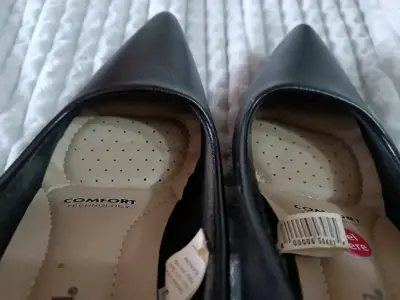 Zapatos de Tacón Negro Mujer Comfort - miniatura 3