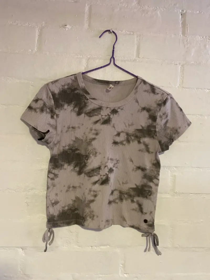 Polera tie-dye gris Doo Australia - 1