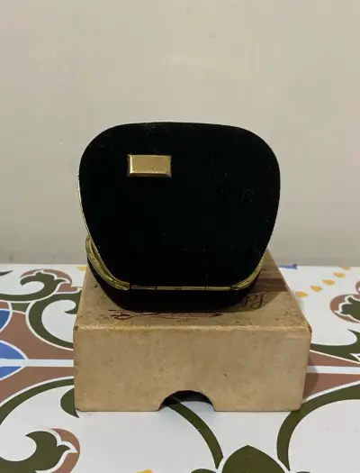 Reloj despertador vintage Schatz Touring dorado - miniatura 2
