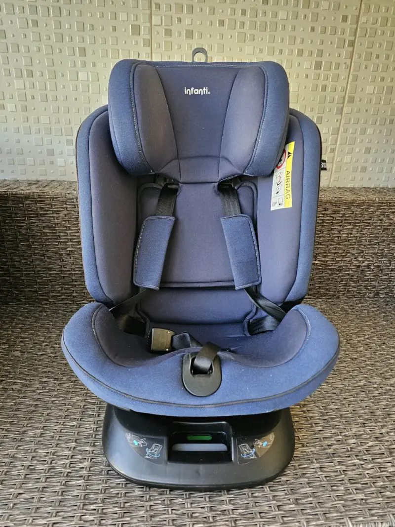Silla de Auto Infanti Azul para Bebé - 1