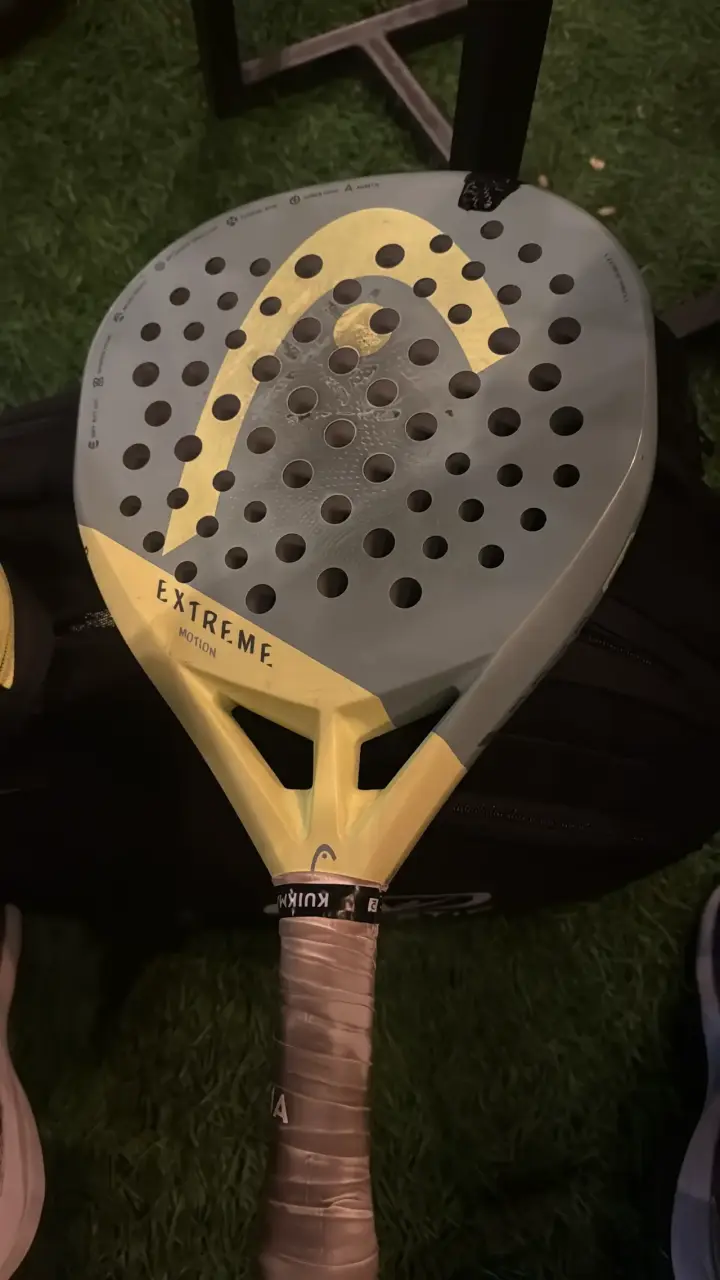 Pala de pádel Head Extreme Motion amarilla