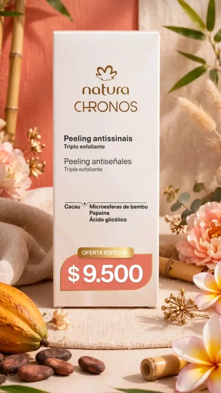 Peeling Antiseñales Natura Chronos Triple Exfoliante