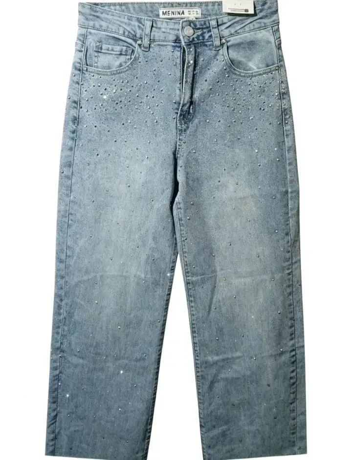 Jeans de mujer con brillos Menina - 3