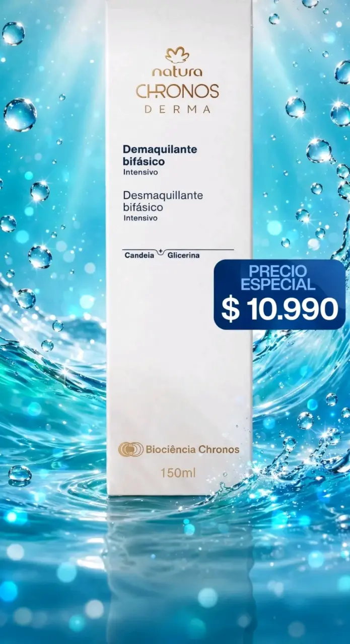 Desmaquillante Bifásico Natura Chronos 150ml