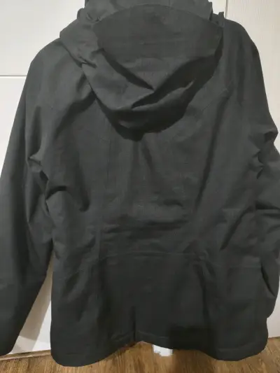 Chaqueta impermeable negra The North Face HyVent - miniatura 6
