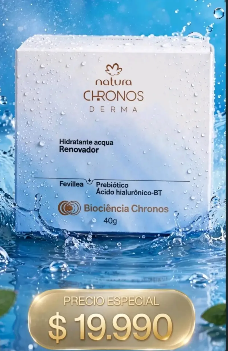 Hidratante Acqua Renovador Natura Chronos 40g