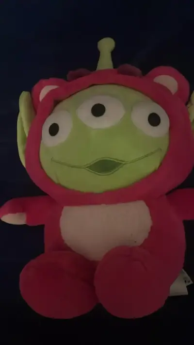 Peluche Alien de Toy Story con disfraz rosa - miniatura 2