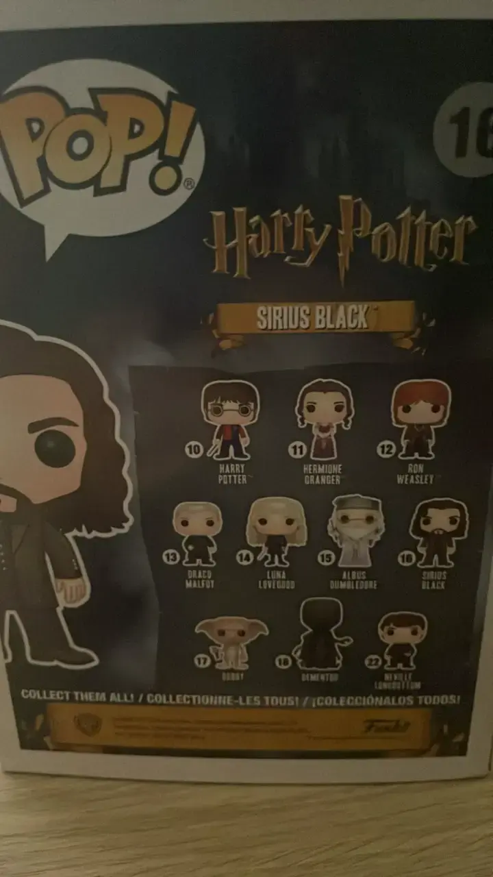 Figura Funko Pop Sirius Black Harry Potter - 3