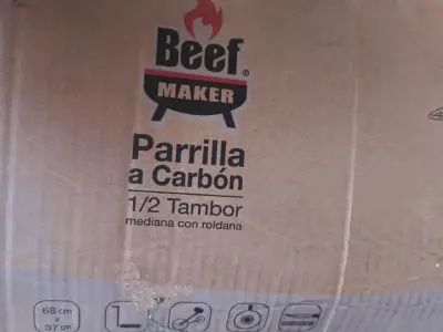 Parrilla a carbón Beef Maker 1/2 tambor - miniatura 1