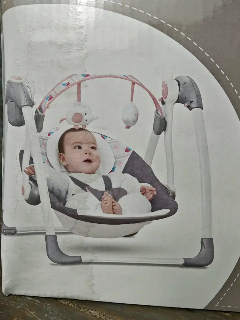 Mecedora portátil para bebé Infanti con melodías - 1
