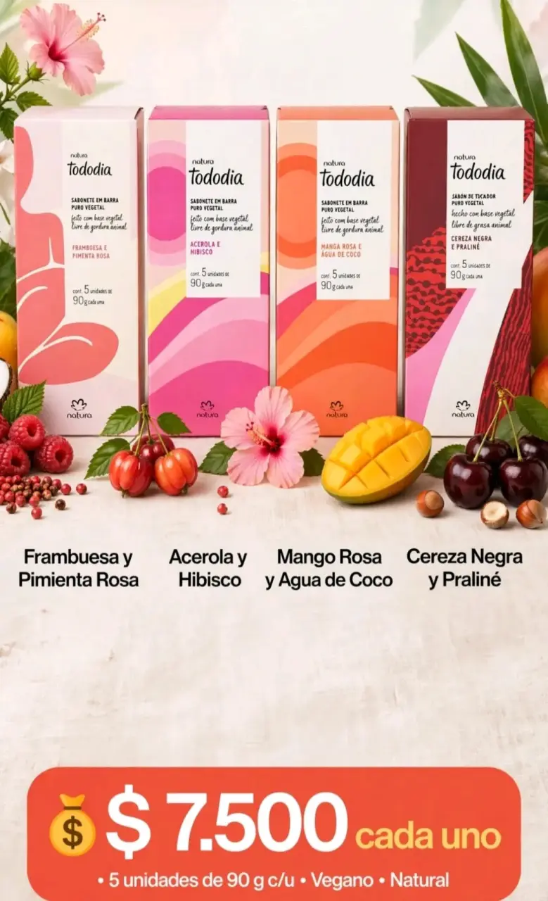 Set de Jabones Natura Tododia Variados
