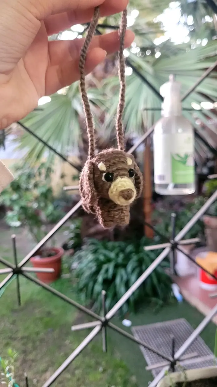 Colgante para auto perro salchicha