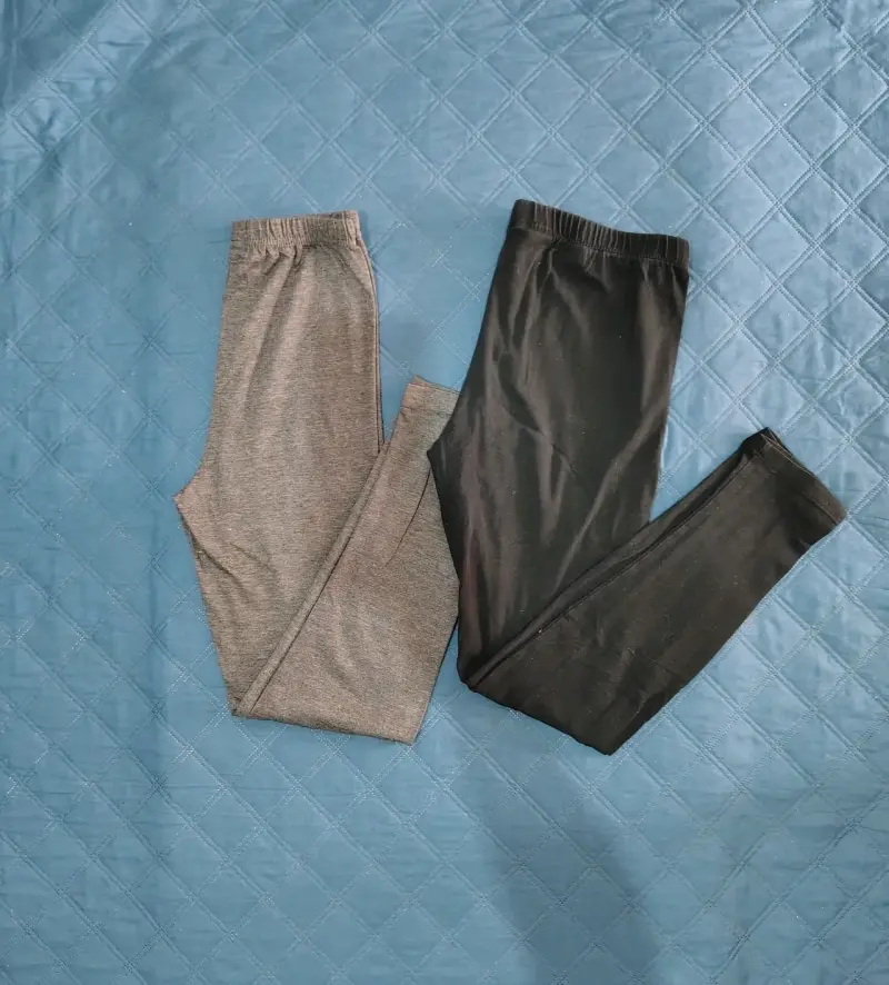 Pack de dos leggings para niña - 1