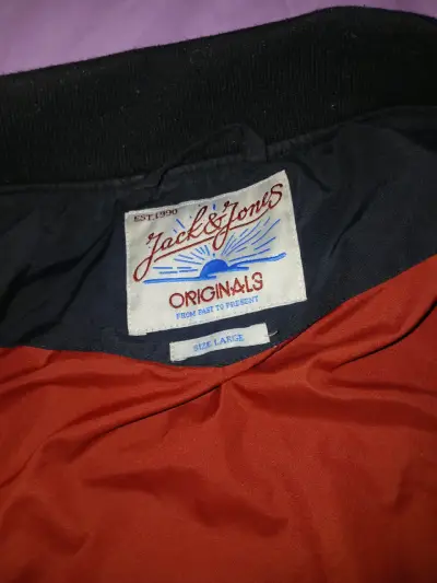 Chaqueta negra Jack & Jones Originals - miniatura 4