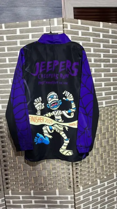 Chaqueta Jeepers Creepers Run con diseño de momia - miniatura 1