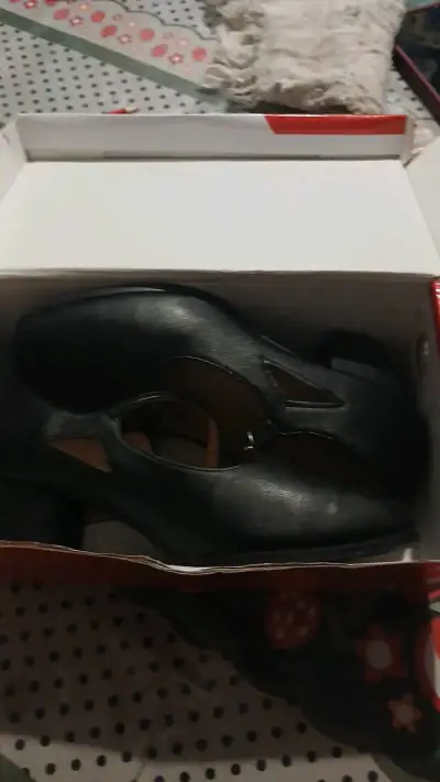 Zapatos de tacón negros Aguxi en caja - miniatura 1