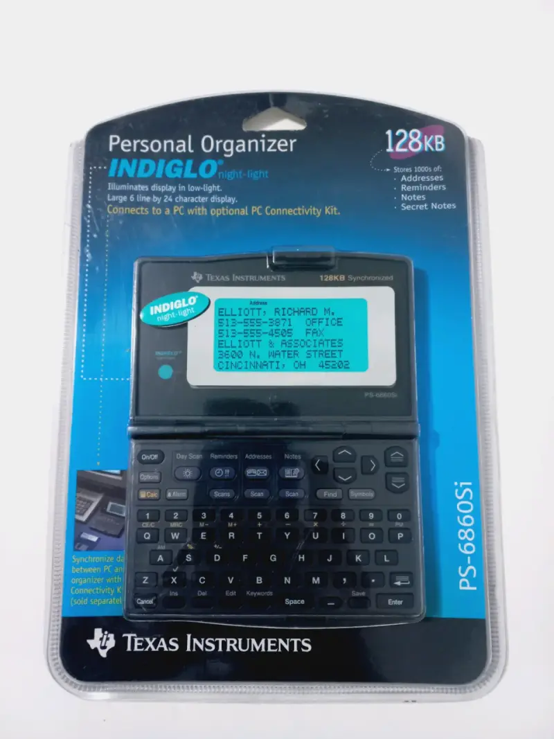 Organizador Personal Texas Instruments PS-6860Si 128KB - 1