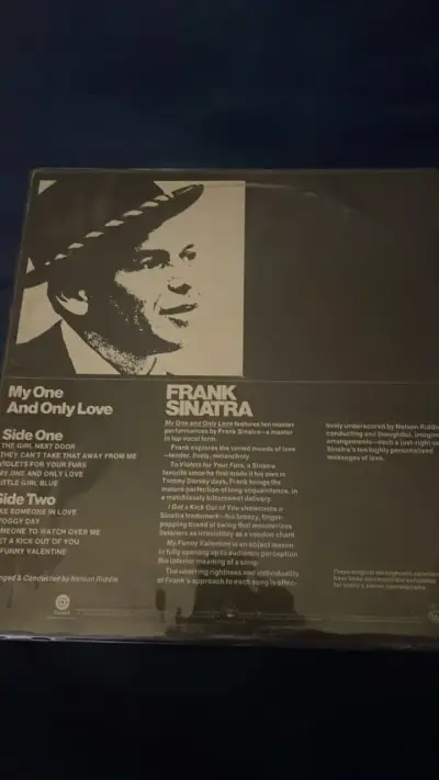 Vinilo Frank Sinatra My One And Only Love - miniatura 3