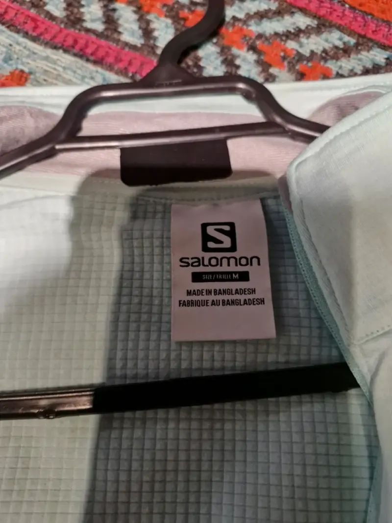 Chaqueta Salomon para mujer color celeste - 2
