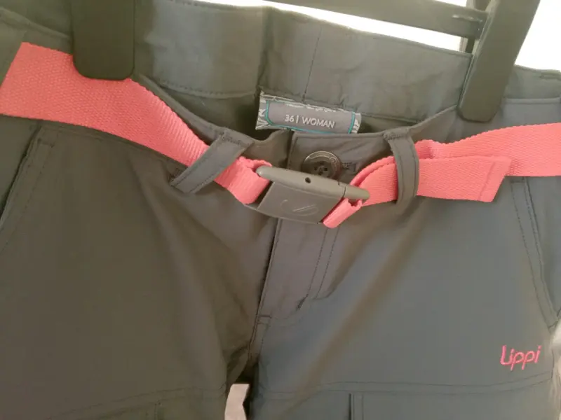 Pantalones de senderismo mujer con cinturón - 1