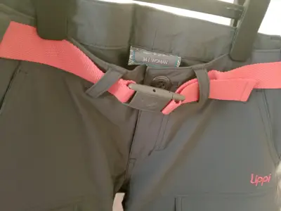 Pantalones de senderismo mujer con cinturón - miniatura 1