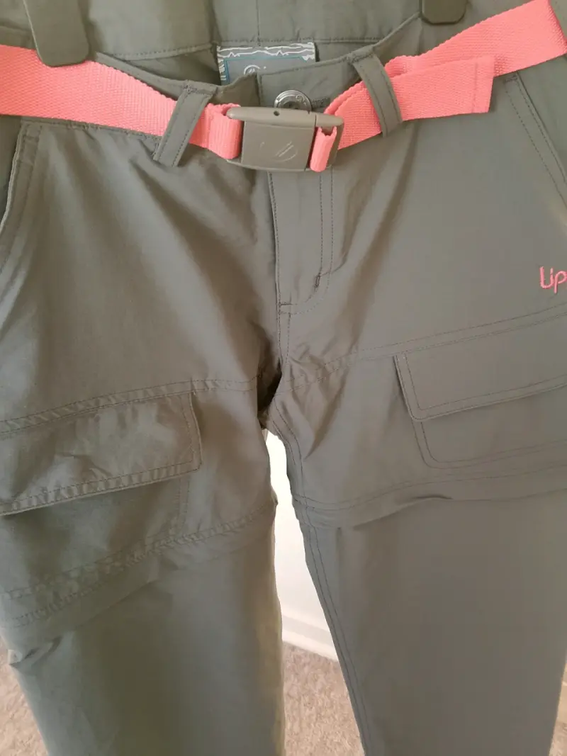 Pantalones de senderismo mujer con cinturón - 3