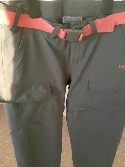 Pantalones de senderismo mujer con cinturón - miniatura 4