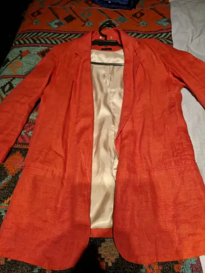 Blazer rojo para mujer Saville Row - miniatura 1