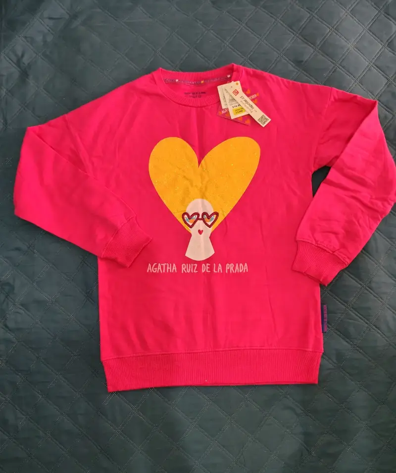 Polerón rosa Agatha Ruiz De La Prada - 1