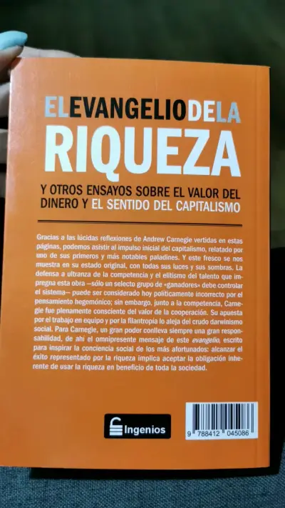 Libro El Evangelio de la Riqueza de Carnegie - miniatura 2