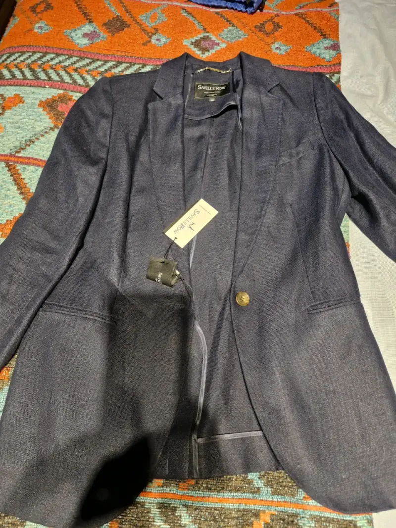 Blazer azul marino Saville Row Mujer Nuevo - 1