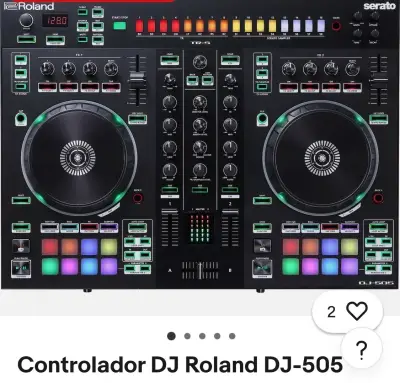 Controlador DJ Roland DJ-505 con Serato - miniatura 1