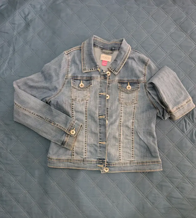 Chaqueta de mezclilla para niña - 2