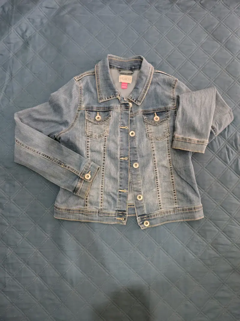 Chaqueta de mezclilla para niña - 4