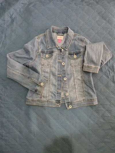 Chaqueta de mezclilla para niña - miniatura 4