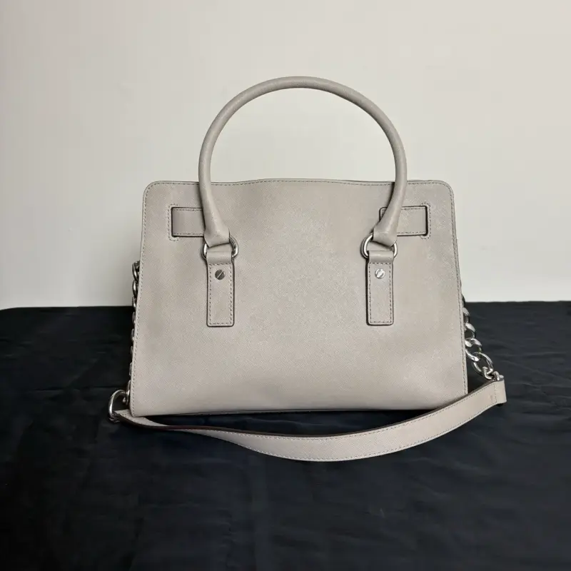 Cartera Michael Kors Hamilton Satchel cuero Saffia - 2