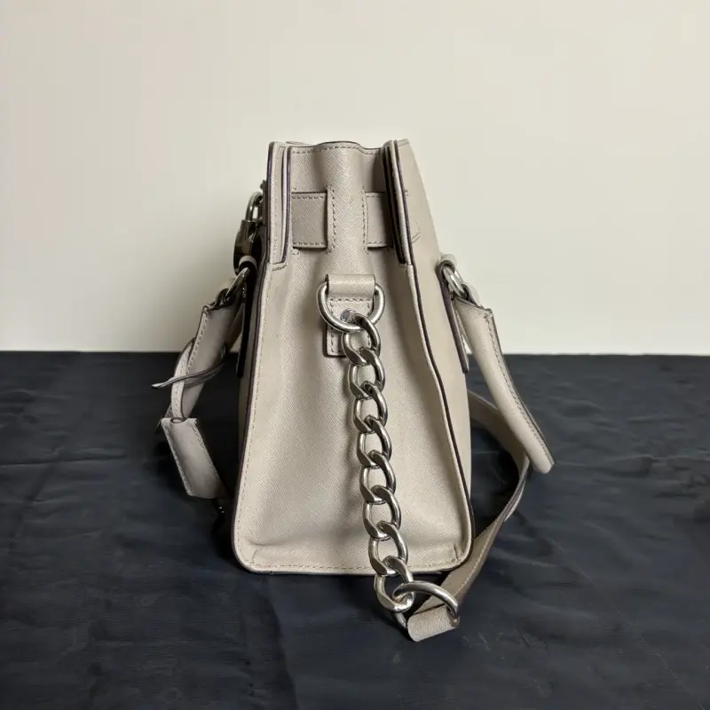 Cartera Michael Kors Hamilton Satchel cuero Saffia - 3
