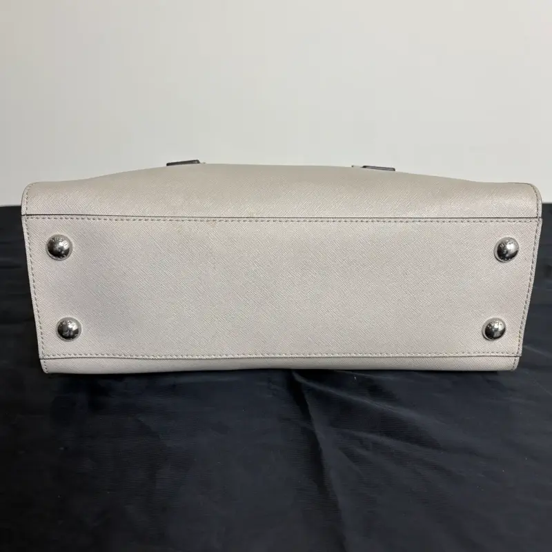 Cartera Michael Kors Hamilton Satchel cuero Saffia - 4