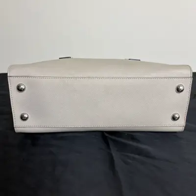 Cartera Michael Kors Hamilton Satchel cuero Saffia - miniatura 4