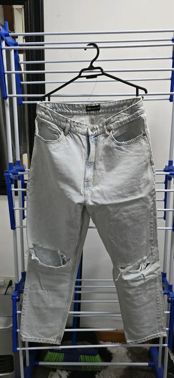 Jeans desgastados Zara mujer - 1
