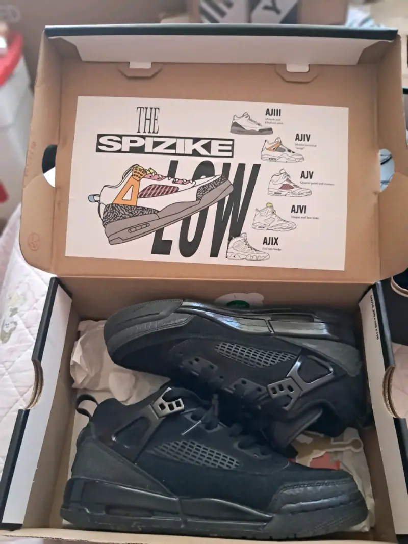 Zapatillas deportivas negras Spizike Low