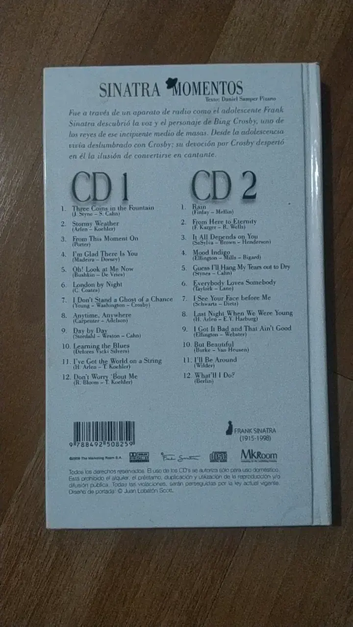 CD doble Sinatra Momentos con éxitos clásicos - 3